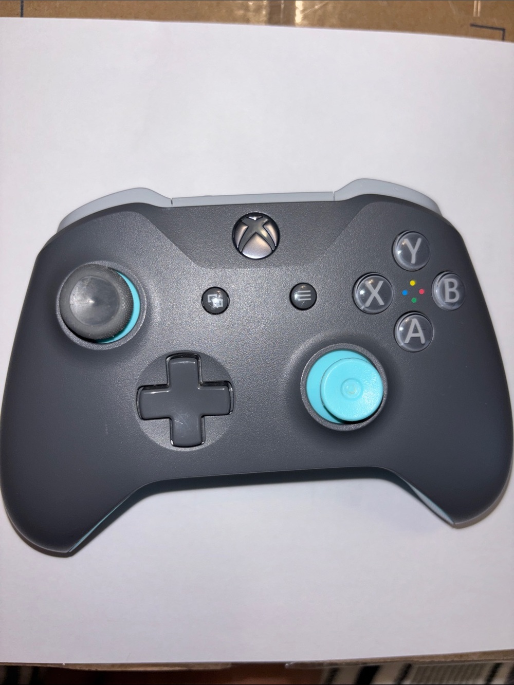 Xbox Wireless Controller - Black with blue Accents Limited Edition Works
